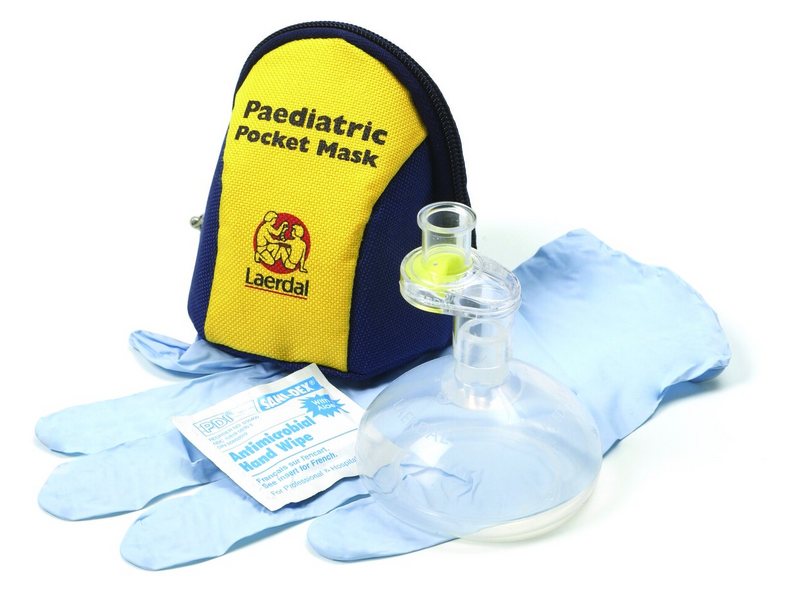 - Paediatric Pocket Mask with Gloves