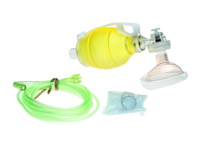 PVC Resuscitator Set including mask and reservoir-system, disposable –  Wolfram Droh - Your Onlineshop for Medical Products